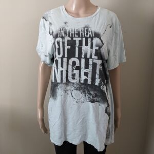 CK Calvin Klein Jeans Heat of Night graphic tshirt, men's medium